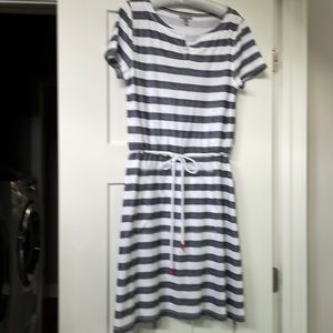 T by Talbots cotton knit dress. Size Medium.